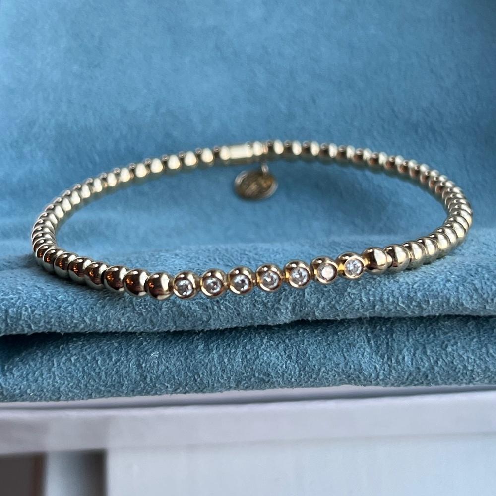 Hulchi Belluni Tresore Diamond Stretch Bracelet (sm)